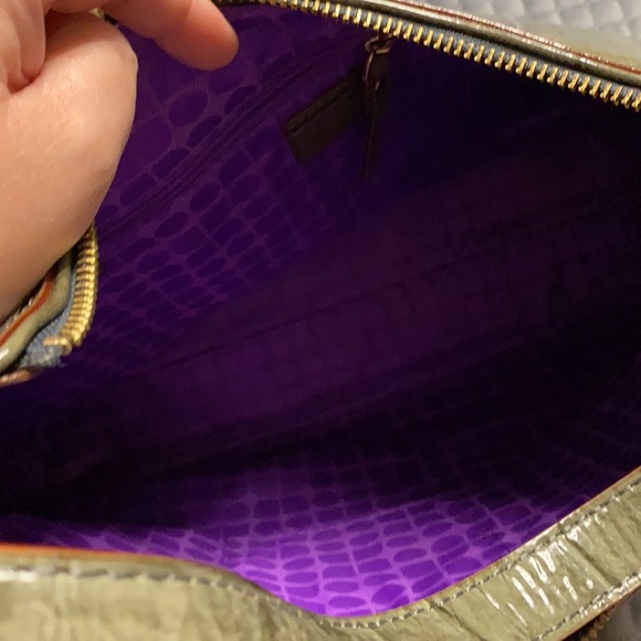 kate spade grey patent leather shoulder bag - Picture 4 of 4